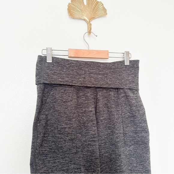 Aerie Offline Fold Over Joggers Leggings Dark Gray — Size S Long - Picture 4 of 6